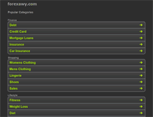Tablet Screenshot of forexawy.com